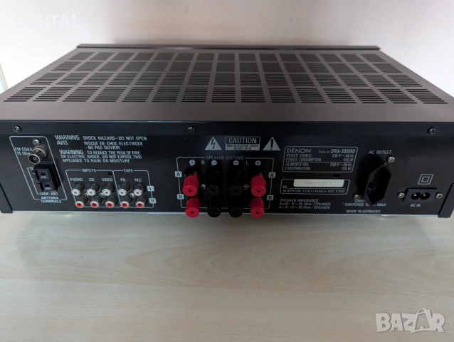 DENON DRA-385RD, снимка 4 - Ресийвъри, усилватели, смесителни пултове - 53876464
