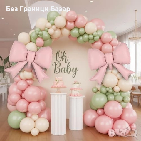 Нови балони за арка Декорация  пролет флорална тема рожден ден момиче
