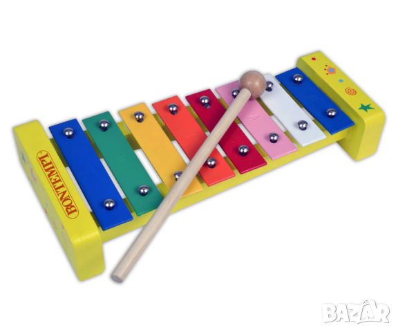 Bontempi - Дървен ксилофон, снимка 2 - Музикални играчки - 45715462