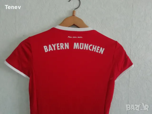 Bayern Munich Adidas нова оригинална дамска тениска фланелка Байерн Мюнхен размер S , снимка 3 - Тениски - 50348626