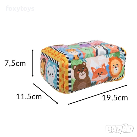 Бебешка сензорна играчка с кърпички, снимка 13 - Образователни игри - 52451980