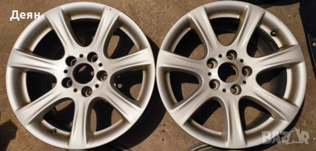 4 бр. оригинални алуминиеви джанти за BMW 3 серия Gran Turismo - 225/55 R17, снимка 3 - Гуми и джанти - 52101135