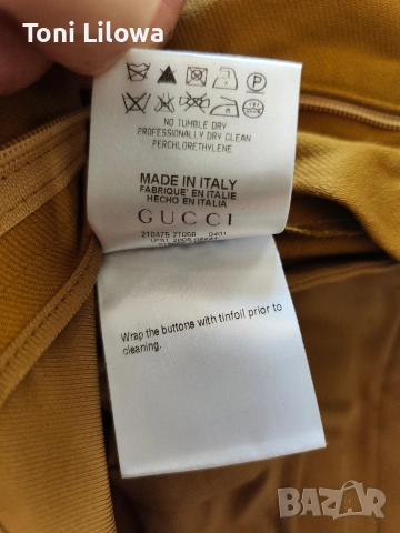 Gucci винтидж костюм автентичен, снимка 16 - Костюми - 54243048