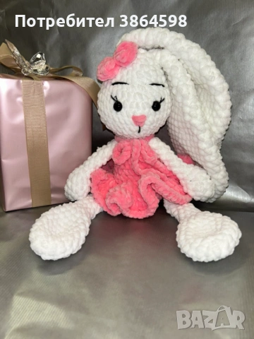 Плетени играчки мече и зайчета, снимка 12 - Плюшени играчки - 53731709