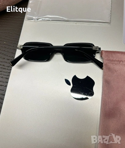 висококачествени очила с черен обикновен калъф и ув защита miu miu , снимка 3 - Слънчеви и диоптрични очила - 53461421