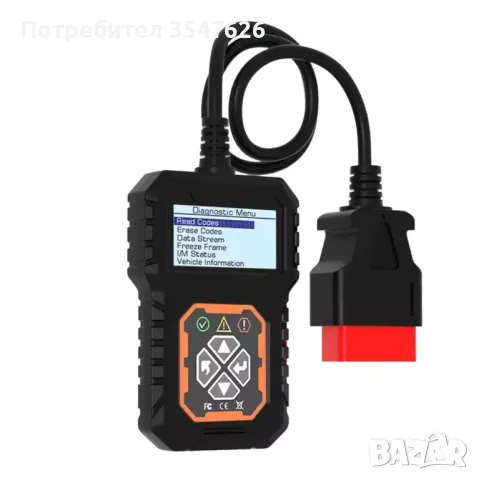 Промо!Уред за автомобилна диагностика CY3001 OBD II BLUETOOTH V2.1, снимка 6 - Други - 46956931