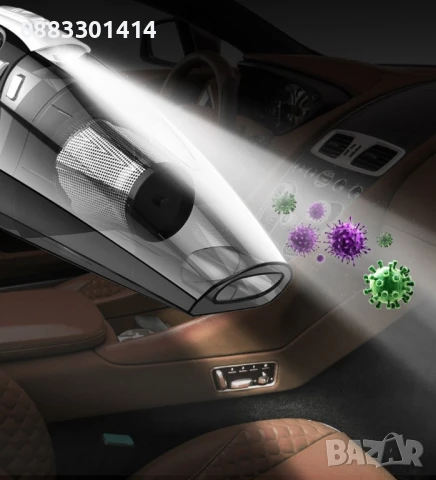 Преносима прахосмукачка 4 в 1 Rundong R-6055, снимка 5 - Аксесоари и консумативи - 50746608