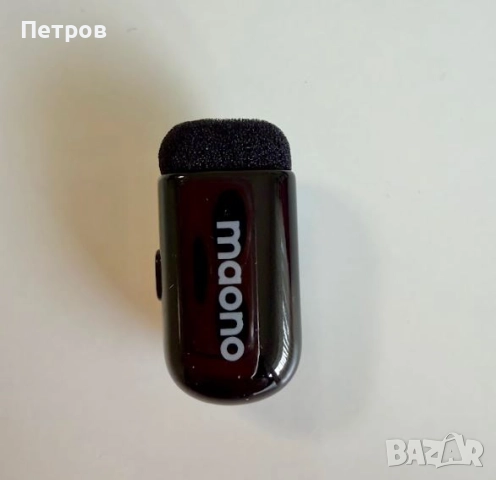 Безжичен микрофон с AI шумопотискане - USB-C порт, чисто нов, снимка 2 - Микрофони - 52810878