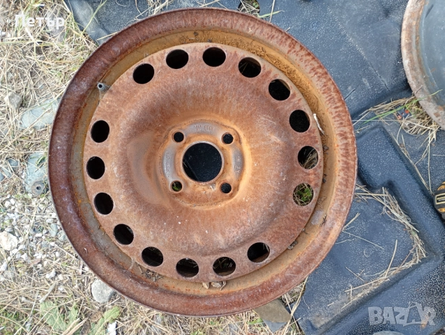 1брой Железна джанта 15ска за Опел 4х100мм