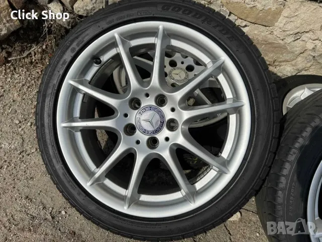 5х112 17 Джанти Mercedes W204 W205 Vito GLB A B C V Class EQV GLA Мерцедес 5x112, снимка 3 - Гуми и джанти - 48082714