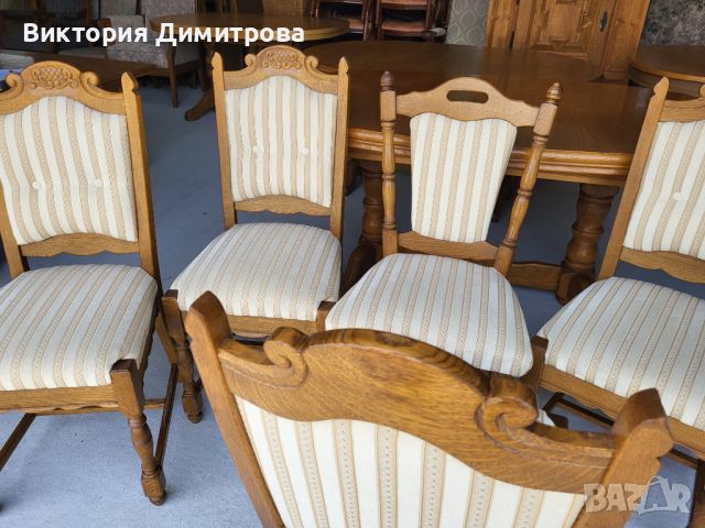 Комплект от 5 стола, снимка 10 - Столове - 45454835