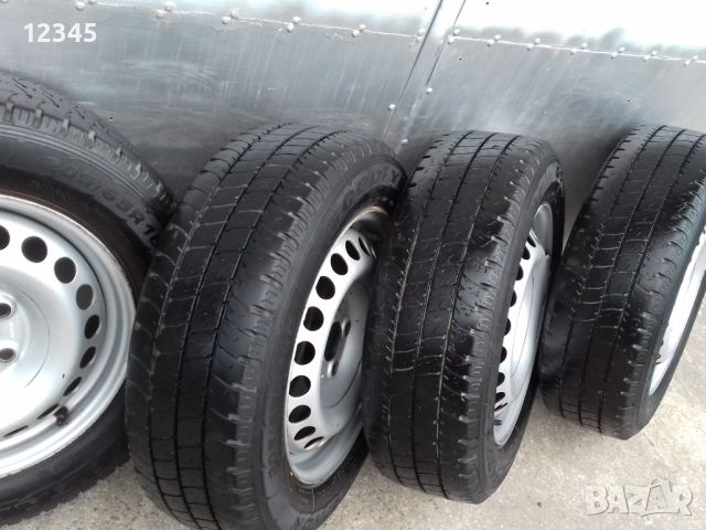 205/65R16C goodyear -№651, снимка 3 - Гуми и джанти - 46545104