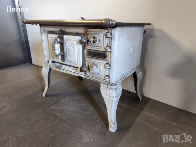 Бар печка/кухненска вещица в стил Ар Нуво, снимка 3 - Печки, фурни - 51737887