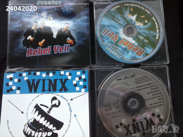 Сингли на Scooter и Winx, снимка 1 - CD дискове - 45708106