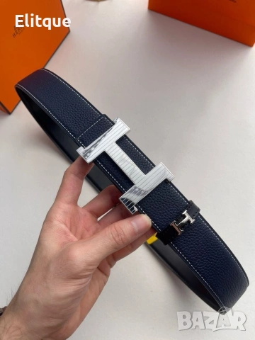 колани от естествена кожа в кутия hermes , снимка 2 - Колани - 53216874