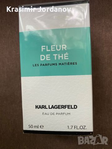 KARL LAGERFELD FLEUR DE THE, снимка 1 - Дамски парфюми - 45455954