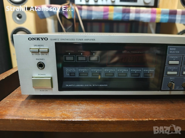 Onkyo TX-7220 FM/AM Стерео Ресивър, снимка 4 - Ресийвъри, усилватели, смесителни пултове - 53450071