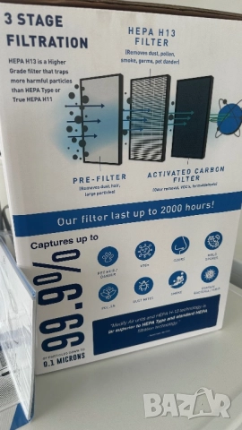 Пречиствател за въздух, снимка 3 - Овлажнители и пречистватели за въздух - 51678215