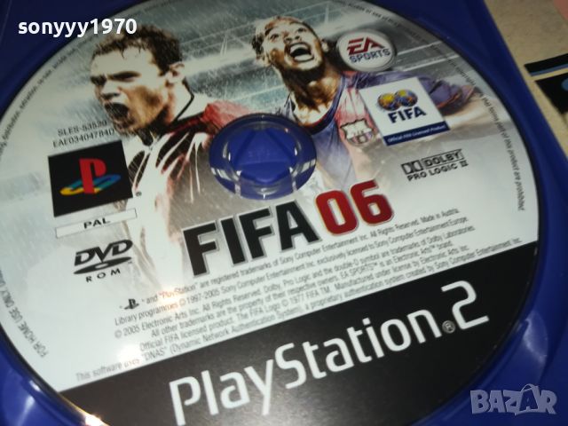 FIFA 06 PS2 GAME 1807241055, снимка 6 - Игри за PlayStation - 46618405