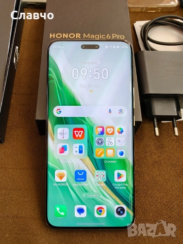 Honor Magic 6Pro 12/512Gb като нов, снимка 3 - Телефони с две сим карти - 52545174