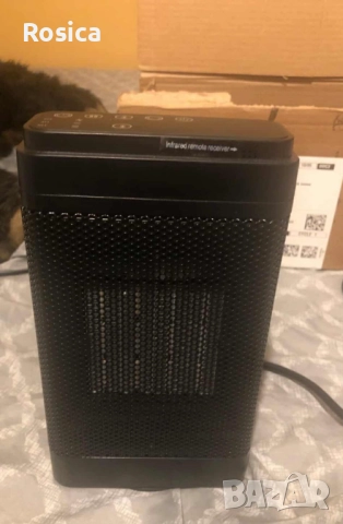 Керамичен нагревател HotVex ceramic heater 1500 W + Дистанционно, снимка 4 - Печки, фурни - 52131337