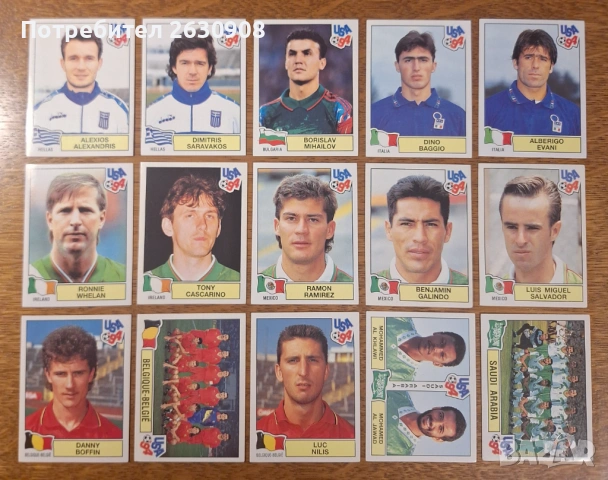 Стикери Панини САЩ '94, снимка 3 - Колекции - 53309588