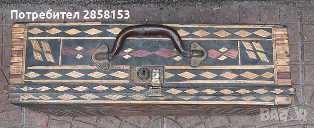 Стар ръчно правени войнишки куфар, снимка 6 - Антикварни и старинни предмети - 51490505