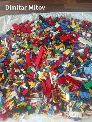 Lego части - 7 кимограма, снимка 2 - Конструктори - 53152994
