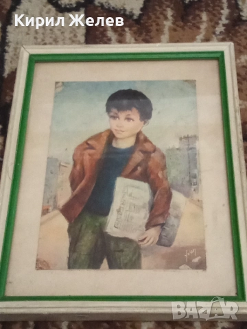 Стара картина в рамка 46883