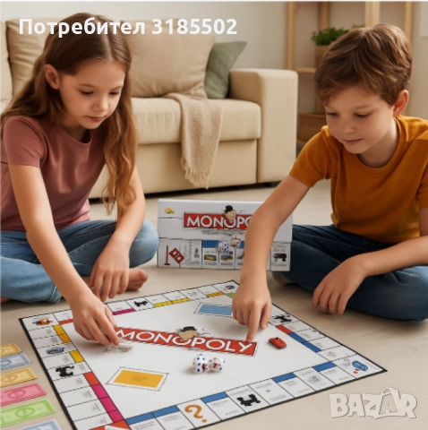Monopoly – Класическа икономическа настолна игра за цялото семейство, снимка 5 - Игри и пъзели - 51457595