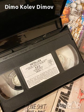 Metallica VHS HiFi колекция. 100% Оригинали., снимка 3 - Други музикални жанрове - 45386848