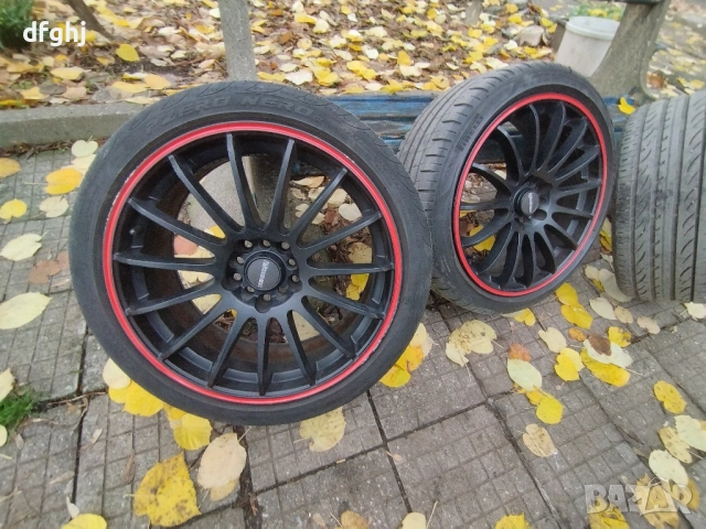 225/40/18///8jx18 Tenzo-r джанти с гуми 10 болта 5х100/5х114,3, снимка 6 - Гуми и джанти - 52442934