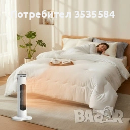 вентилаторна печка + олекотена завивка, снимка 3 - Отоплителни печки - 53454017