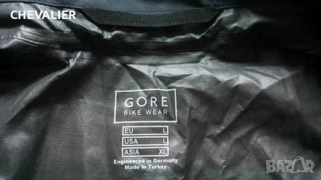 GORE BIKE WEAR GORE-TEX Paclite Shell Jacket Размер M - L яке водонепромокаемо за колоездене 12-63, снимка 13 - Якета - 46971536