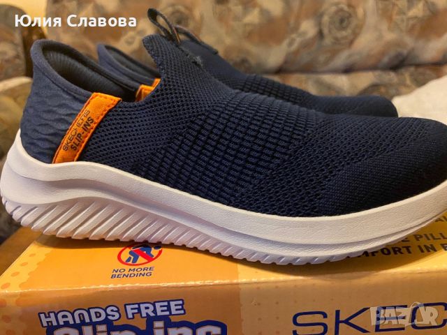 Skechers Ultra Flex 3.0 Slip-ins -размер UK 2, EUR 35 , снимка 4 - Детски маратонки - 46762749