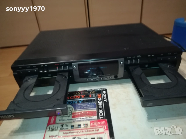 PHILIPS CDR765/00 RECORDER & PLAYER CD 1309251956, снимка 4 - Ресийвъри, усилватели, смесителни пултове - 51704042