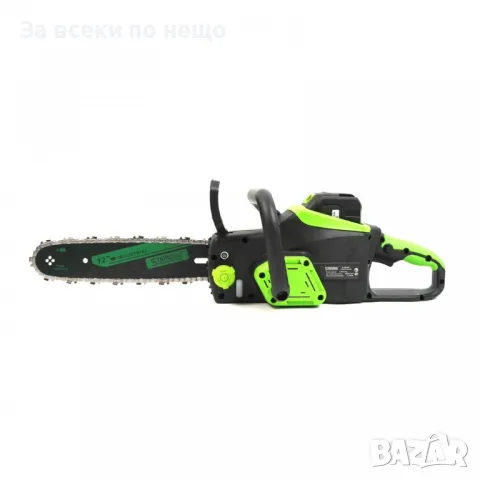 Акумулаторна резачка 42V 10Ah с автоматично смазване, две батерии и две вериги StahlMayer, снимка 2 - Градинска техника - 50337887