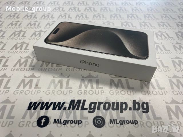 #MLgroup предлага iPhone 15 Pro Max 256GB Natural Titanium 87%, втора употреба., снимка 5 - Apple iPhone - 52720302