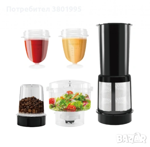 Професионален блендер 6в1, снимка 2 - Блендери - 53324081