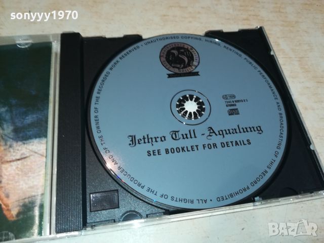 JETHRO TULL-AQUALUNG CD 2405240821, снимка 2 - CD дискове - 45885674