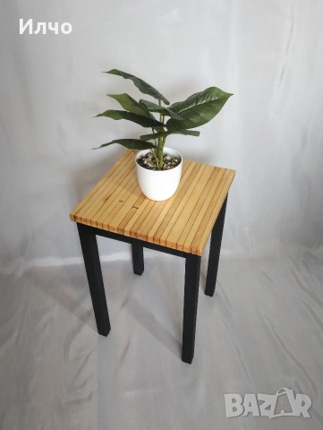 Дървена помощна маса, снимка 2 - Маси - 52955855