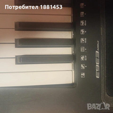 Синтезатор Yanaha-E363 със стойка , снимка 2 - Друга електроника - 53727454