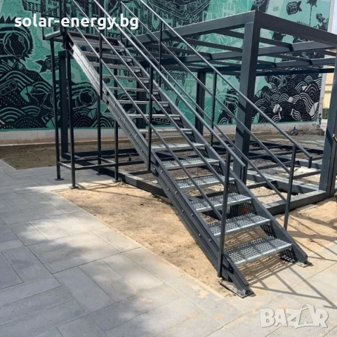 Външни стълби и парапети по поръчка – метални конструкции - ЛИЗИНГ, снимка 2 - Други - 54145700