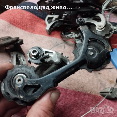 Дерайлйор 9 скорости за велосипед колело Shimano deore xt , снимка 2 - Части за велосипеди - 46772513