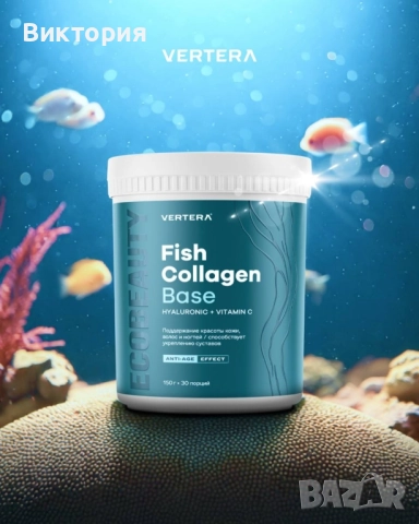 FISH COLLAGEN BASE Vertera - вашият ключ към здраве и красота