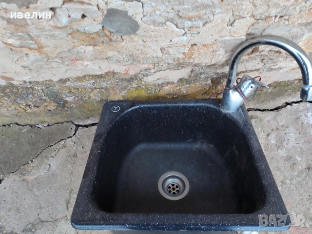 мивка за вграждане Полимермрамор, снимка 2 - Мивки - 53515199