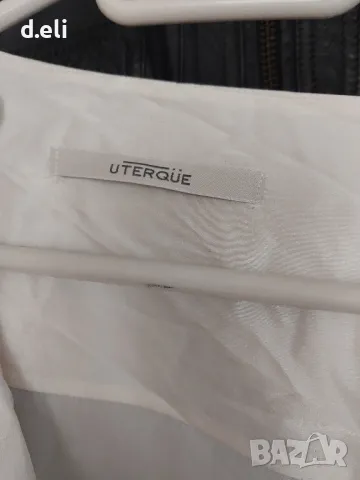 UTERQUE Size M-L 100% коприна, снимка 5 - Ризи - 49696892