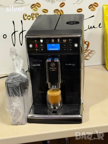 Кафемашина кафе автомат Saeco PicoBarista deluxe с гаранция, снимка 7 - Кафемашини - 52393397