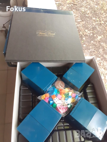 Интересна игра с карти зарчета и пулове, снимка 2 - Антикварни и старинни предмети - 53461043