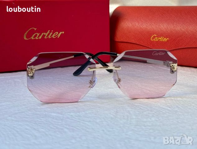 Cartier 2024 дамски слънчеви очила Осмоъгълни 4 цвята, снимка 10 - Слънчеви и диоптрични очила - 45276506